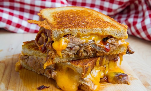 BBQ Pork & Grilled Cheese