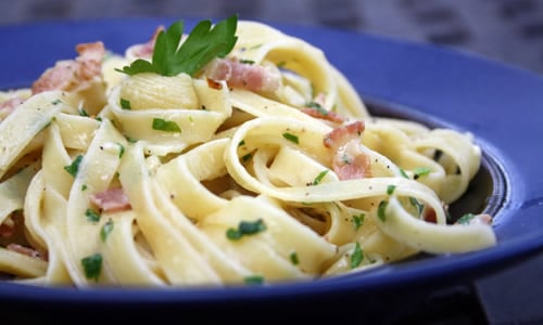 Fettuccini Carbonara