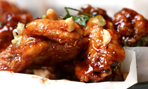 Kung Pao Chicken Wings